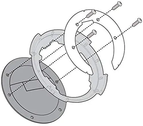 Produktbild: Tankbefestigung TANKLOCK Tankrucksäcke