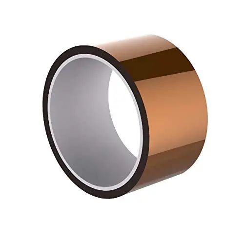 Produktbild: TankerStreet Kapton Tape 50mm x33m Klebeband, Hohe Temperatur Hitzebeständig Abschirmband, Polyimid Film Kaptonband für Schutz Gedruckt Elektrische Isolierung Schaltung Platinen - Tawny