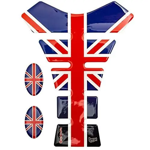 Produktbild: Tankpad Motorrad Tankschutz U.K. Union Jack-Flagge Klassik 3D Pad Sonic-Moto