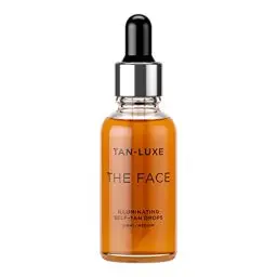 Produktbild: TAN-LUXE THE FACE Selbstbräunungstropfen Hell/Mittel (30 ml) - Fügen Sie der Hautpflege Bräunungstropfen hinzu, um eine individuelle Gesichtsbräune zu erhalten