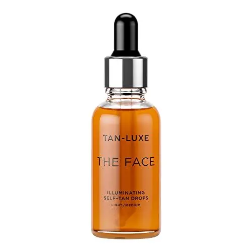 Produktbild: TAN-LUXE THE FACE Selbstbräunungstropfen Hell/Mittel (30 ml) - Fügen Sie der Hautpflege Bräunungstropfen hinzu, um eine individuelle Gesichtsbräune zu erhalten