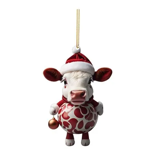 Produktbild: Tannenbäume Deko Schneemann und Weihnachtsmann Holzdeko Anhänger Weihnachten für den Weihnachtsbaum Weihnachtsbaumschmuck Weihnachtsbaumkugeln