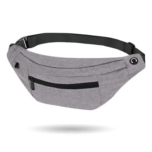 Produktbild: TAN.TOMI Bauchtasche Herren, Gürteltasche Brusttasche Herren, Draussen Sport Hüfttasche Herren, Bauchtasche Wasserdicht Crossbody Bag Umhängetasche Herren für Camping,Laufen,Wandern,Fitness,Radfahren
