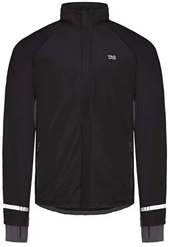 Produktbild: TAO Laufjacke Coating Black/Titanium 46