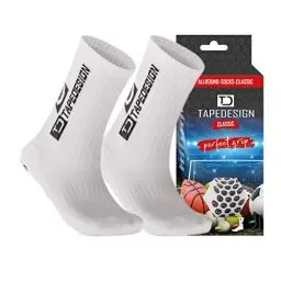 Produktbild: Tapedesign Unisex Allround Classic Socken, Weiß, Einheitsgröße EU