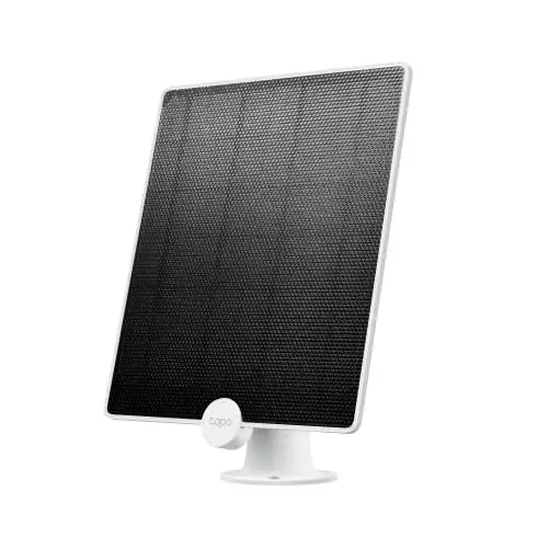 Produktbild: Tapo A200 Solarpanel, umweltfreundliche, saubere Energieversorgung für Tapo Akku-Kameras (Tapo C400, Tapo C420, Tapo C425), IP65 wetterfest, 360° anpassbar, 4m Kabel(nur für eine Kamera)