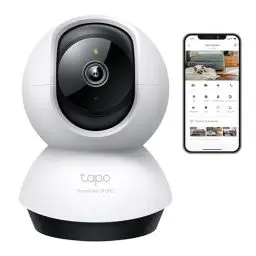 Produktbild: Tapo TP-Link C220 360°-WLAN-Überwachungskamera für den Innenbereich, 2K 4MP, IR Nachtsicht, Bewegungserkennung, Zwei-Wege-Audio, kompatibel mit Alexa und Google Assistant, für Babys/Haustiere