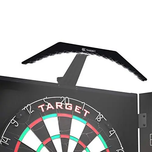 Produktbild: Target Darts Arc Dartboard Cabinet Lighting System | Einfach einzurichtende helle LED-Dartscheibe Passt sicher über alle Dartscheiben-Schränke | Professionelles Dart-Zubehör