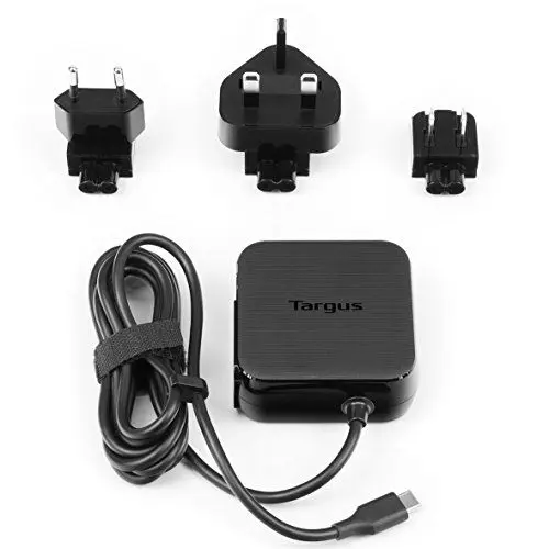 Produktbild: Targus APA95EU 45 W USB-C AC Notebook-Ladegerät Schwarz