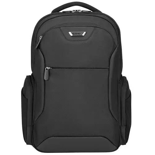 Produktbild: Targus CUCT02BEU Laptop-Rucksack für Geschäftsreisende 15,6 Zoll Ergonomisch – Schwarz 30 Liter. Langlebig, wasser- und verschleißfest
