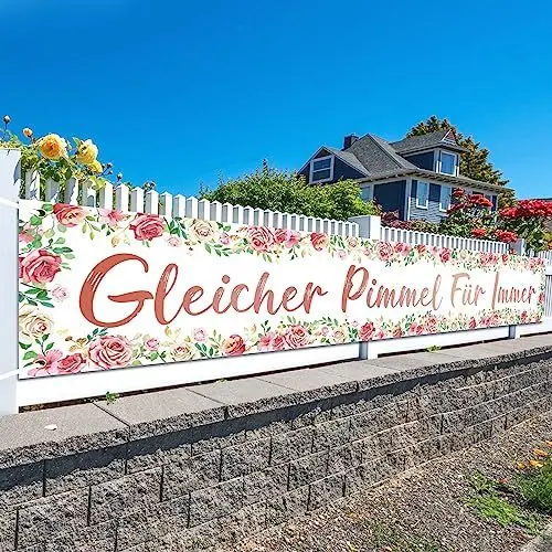 Produktbild: TAROME Jga Banner,Jga Accessoires Frauen Partybanner Rosagold Gleicher Plmmer für Immer Jga Deko für Bachelorette Party Junggesellinnenabschied Deko Bride to be Girlande 50 * 300cm
