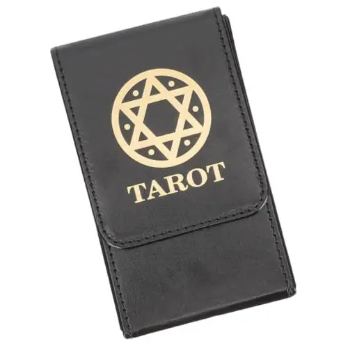 Produktbild: Tarot-aufbewahrungsbox Lagerregal Pu-vorratskanister Rechteckige Aufbewahrungsbox Tarot-kanister Rechteckiger Aufbewahrungsbehälter Pu-fall Universal- Tischkiste Magnetschnalle