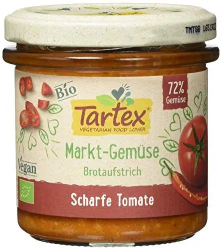 Produktbild: Tartex Bio Marktgemüse Scharfe Tomate, 135g