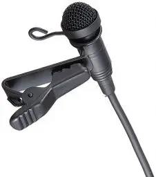 Produktbild: Tascam TM-10L Lavalier-Mikrofon mit Schraubverschluss, Schwarz