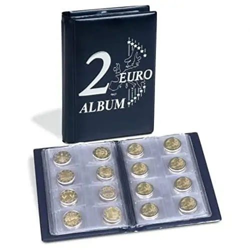 Produktbild: Taschenalbum ROUTE 2-Euro: Taschenalbum ROUTE für 48 2-Euro-Münzen