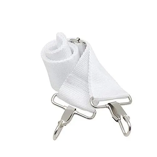 Produktbild: taschengurt weiss,tragegurt f r snare drum,marching drum belt,Snare Drum Gurt Strap Belt Träger verstellbar Trommel Gurt Nylon weiß Snare Military Drum Schulter Sling Strap Gürtel Musikinstrument Zube