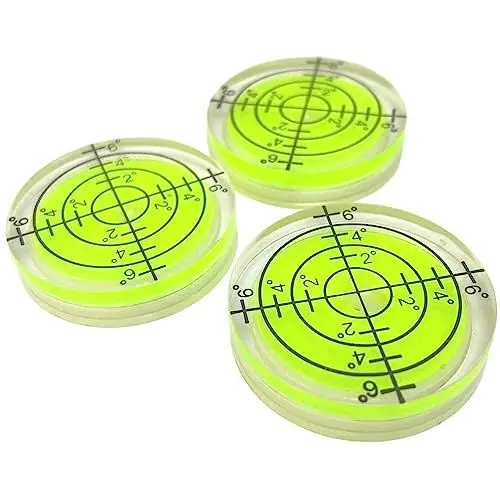 Produktbild: Taskar 3 x 32 mm Präzisions-Wasserwaage, Dosenlibelle, mit Luftblase