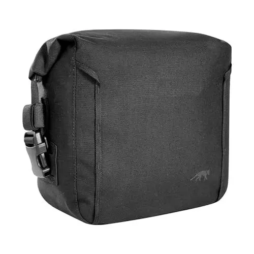 Produktbild: Tasmanian Tiger TT Tac Pouch 1 WP Gepolsterte, wasserfeste Rucksack-Zusatztasche mit Molle-System für Kamera-Ausrüstung, Objektive, Elektronik·· Schwarz