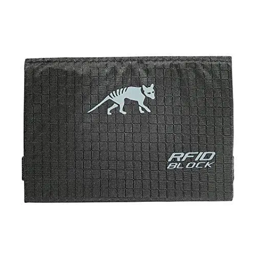 Produktbild: Tasmanian Tiger TÜV geprüfter TT Card Holder RFID B Brieftasche Ausleseschutz Geldbörse NFC Auslesesicher Portemonnaie Kreditkarten-Tasche (Schwarz)