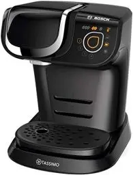 Produktbild: Tassimo My Way Kapselmaschine TAS6002 Kaffeemaschine by Bosch, über 70 Getränke, Personalisierung, vollautomatisch, einfache Zubereitung, 1500 W, schwarz