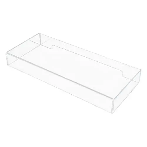 Produktbild: Tastaturabdeckung Transparente Acryl- -Abdeckung, Schutz für Katze, Desktop-, Monitorständer, staubabweisend, für, Schule, 490 x 203 x 60 mm Tastaturabdeckung Acryl