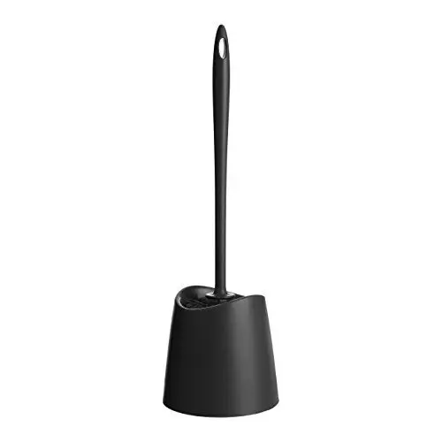 Produktbild: Tatay Klobürste Standard, Polypropylen, Schwarz-Bürste, BPA frei, Made in Spain. Schwarz. Maße 12 x 12 x 38 cm