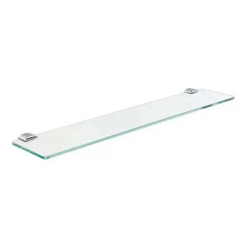 Produktbild: TATAY Regal im Badezimmer Model Ronda, Glass, Farbe No Color. Mabe 10.6 x 49.5 x 1.5 cm