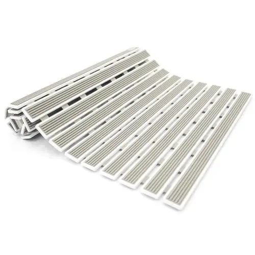 Produktbild: Tatkraft Bond Beige rutschfest Badematte, BPA-Frei, Antirutschmatte Dusche, Duschmatte mit Saugnäpfen, Sicherer Halt, Schnelles Trocknen, 62x40cm