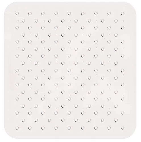 Produktbild: Tatkraft Fine - Gummi rutschfest Duschmatte - 55x55cm - BPA-Frei - Antirutschmatte Duscheinlage oder Badewanneneinlage - Rutschmatte Dusche oder Badewanne - Quadratisch