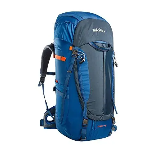 Produktbild: Tatonka Tourenrucksack Norix 48 - Leichter Rucksack mit Frontzugriff, verstellbarem Tragensystem, Bodenfach und Regenhülle - 48 Liter - 70 x 29 x 20 cm (blue)