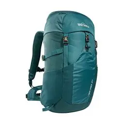Produktbild: Tatonka Wanderrucksack Hike Pack 27 l mit Rückenbelüftung und Regenschutz - Leichter, bequemer Rucksack zum Wandern für Damen und Herren - PFC-frei - 27 Liter (teal green/jasper)
