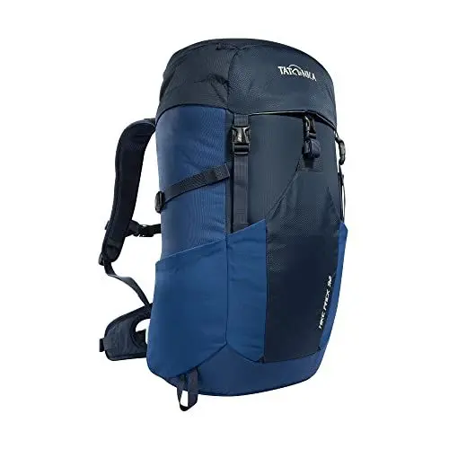 Produktbild: Tatonka Wanderrucksack Hike Pack 32l mit Rückenbelüftung und Regenschutz - Leichter, bequemer Rucksack zum Wandern für mit 32 Liter Volumen - PFC-frei (navy/darker blue)