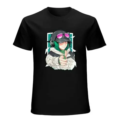 Produktbild: Tatou Ela R6S Rainbow Six Siege Men's Short Sleeve T-Shirt Black XXL