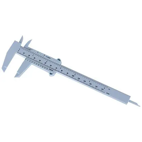 Produktbild: Tattoo Augenbrauen Lineal, Make-up Maßnahme Augenbrauen Führung Lineal Permanent Tools Bremssättel Tattoo Augenbrauen Linie Lippe Double Scale Tattoo Schablonen Schiebe-Messgerät