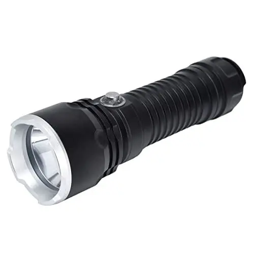 Produktbild: Tauchlampe IPX6 Wasserdicht, Tauchtaschenlampe Tauchlampe Wassertaschenlampe Wasserdichte Taschenlampe 5000 Lm Helligkeit Aluminiumlegierung Langlebige, Weit Verbreitete