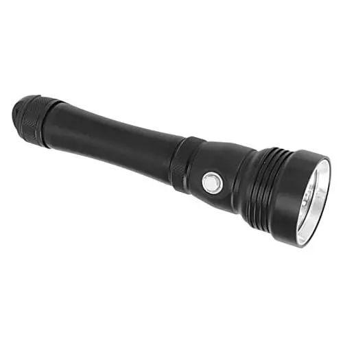 Produktbild: Tauchlampe, Tauchlampe 4000 Lm IPX8 Wasserdicht 100 Meter Tauchtiefe Unterwassertaschenlampe für Höhlendurchquerungsabenteuer, Multi, Handtaschenlampen
