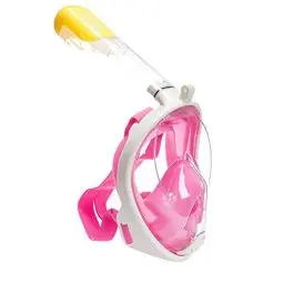 Produktbild: Flyboo Tauchmaske Schnorchelmaske Vollmaske,181-Grad-Sicht Tauchmasken mit Panorama-Vollgesichtsdesign,Sportkameras Kompatible Taucherbrille für Erwachsene und Kinder