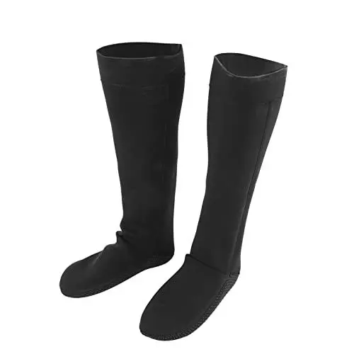 Produktbild: OUCRIY 3 Mm Thermo-Tauchsocken, Neopren, Schnell Trocknend, für Lange Tauchgänge, Wassersocken für Männer und Frauen, Wassersport, Schwimmen (M)