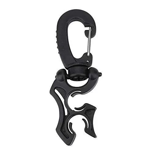 Produktbild: Tauchzubehör, Kunststoff-Tauchzubehör, Tauchausrüstung mit Karabinerhaken-Schnalle Zum Tauchen (BLACK)