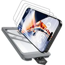 Produktbild: TAURI 3 Stück für iPhone 15 Pro Panzerglas 6,1