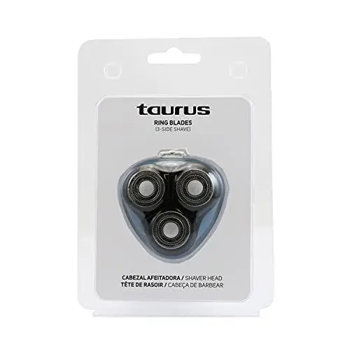 Produktbild: Taurus Ersatzköpfe 3 Side Shave Plus - Doppelringklingen passend für 3 Side Shave Plus Rasierer