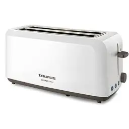 Produktbild: Taurus Toaster | Mytoast Duplo | breite Toastschlitze | 1450W | Stopp-, Wiederaufwärm- und Auftaufunktion | 7 Toaststufen | Automatisches Zentrieren | Krümelschublade