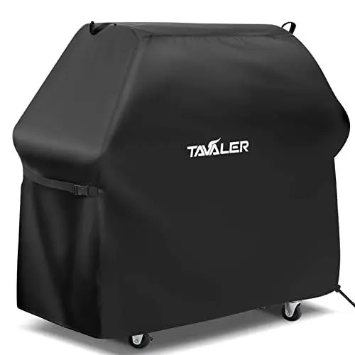 Produktbild: Tavaler Grillabdeckung Wetterfest-140x65x120 cm Grill Abdeckhaube 420D Oxford-Stoff Grillhaube Gasgrill Abdeckung Grill Schutzhülle für Weber, Enders, Char Broil Serie