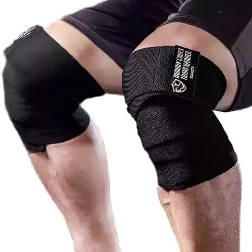 Produktbild: TAVIEW Gewichtheben Knieschoner (1-Paar), 180cm, elastische Ellenbogenstütze & Kompression, Powerlifting, Fitness, Cross-Training & Gym Workout