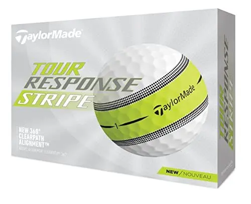 Produktbild: TaylorMade Golfball Tour Response Stripe, Unisex, Einheitsgröße, gestreift