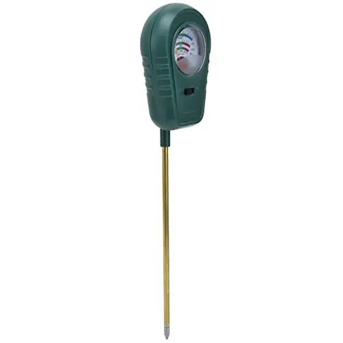 Produktbild: Tbest Bodenmessgeräte, Bodentester-Set, 3-in-1, Multifunktionales Fruchtbarkeits-Feuchtigkeits-PH-Messgerät für Garten, Bauernhof, Drinnen und Draußen
