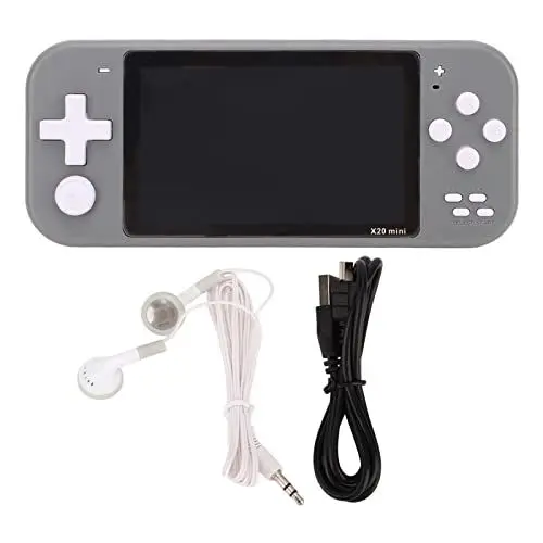 Produktbild: Tbest Handheld-Spielekonsole, 4,3-Zoll-Retro-Videospielkonsole aus Kunststoff für und Erwachsene
