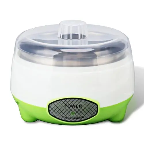 Produktbild: Tbest Joghurtbereiter von Cact Joghurtbereiter mit Edelstahlbehälter, Joghurtbereiter für Hausgemachten DIY-Joghurt, 15 W, EU-Stecker, 220 V, Hausgartenarbeit (EU-Stecker 220 V)