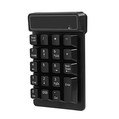 Produktbild: Tbest Numpad, Digitale 19 Aufhängungstasten,Komfortables Kabelloses Ziffernblock Für Touch-Ty,Computerzubehör Und Peripheriegeräte,Tastatur,Maus Und Demonstrationsstift