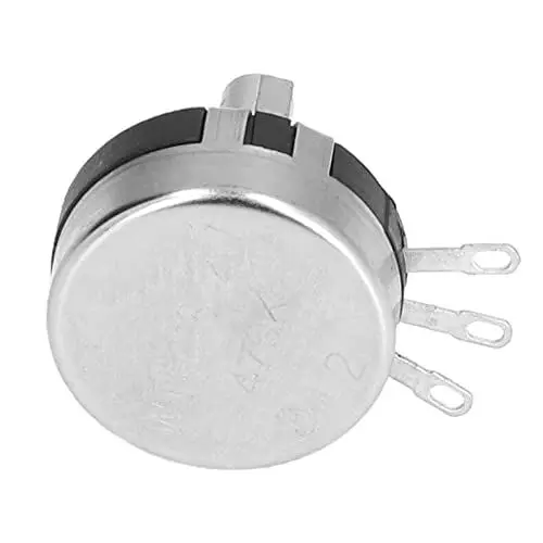 Produktbild: Tbest Potentiometer, 20-teiliges Potentiometer-Sortimentsset, Eingängige Kohlefilm-Rotationskegelkomponente WTH118-2W10K (470K)
